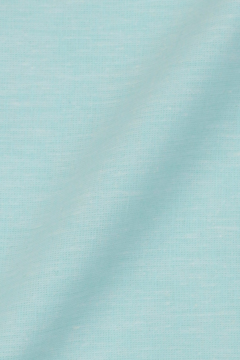 Soft Mint Green Irish Linen Shirt