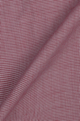 Maroon Houndstooth
