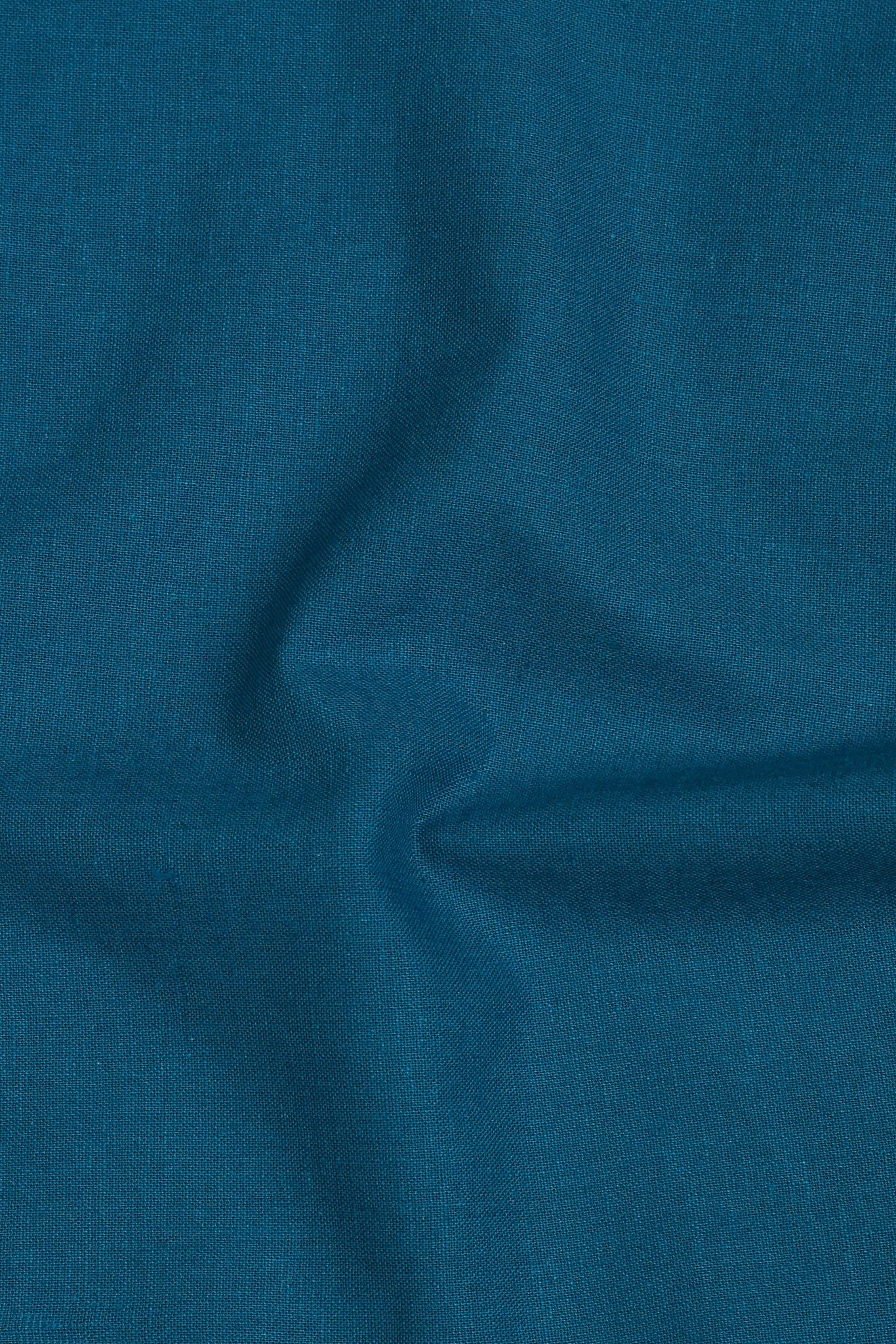 Soft Teal Blue Irish Linen Shirt