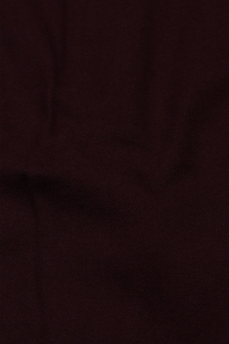 Maroon Winter Flannel