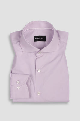 Lilac Egyptian Poplin Shirt