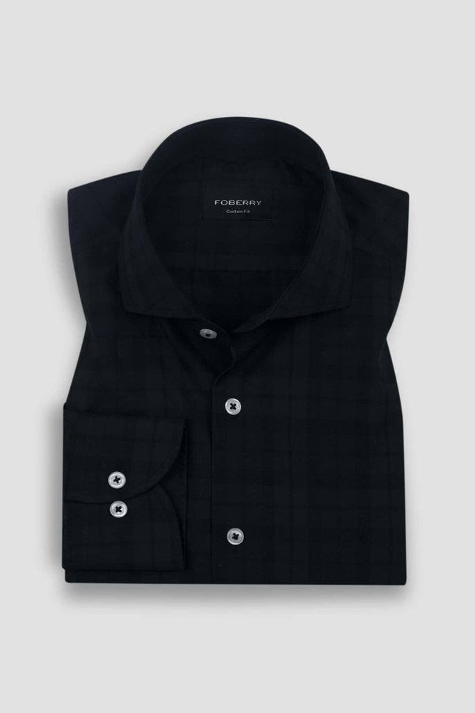 Soft Forrest Green Plaid Shirt