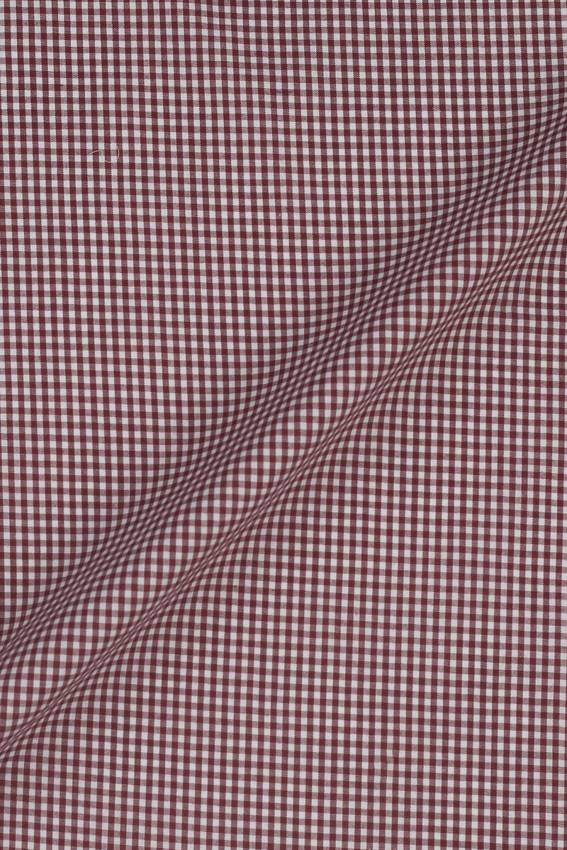 Dark Rusk Gingham Shirt