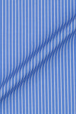 Azure Blue Pen Striped