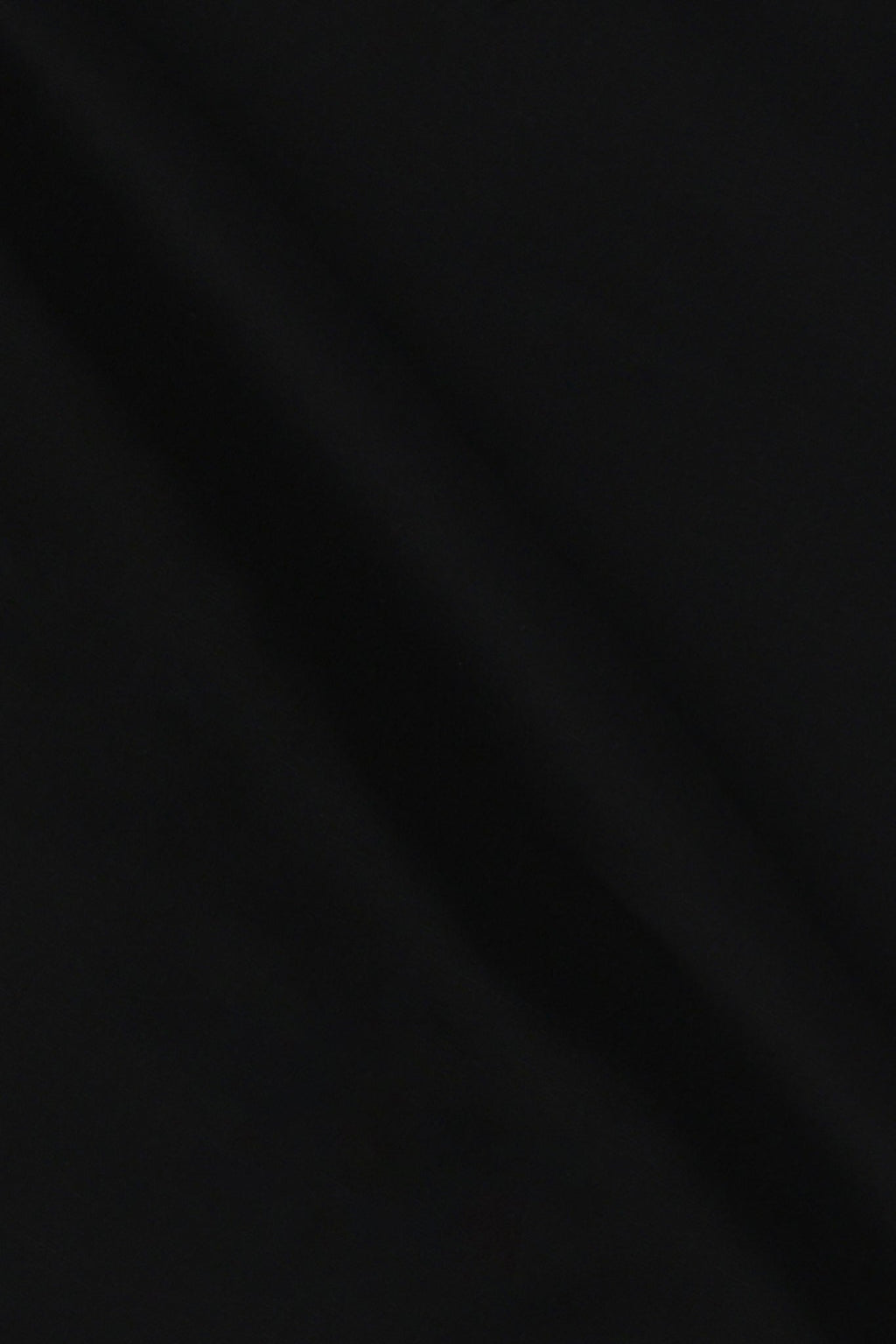 Black Linen Cut Away Collar Shirt - Foberry USA
