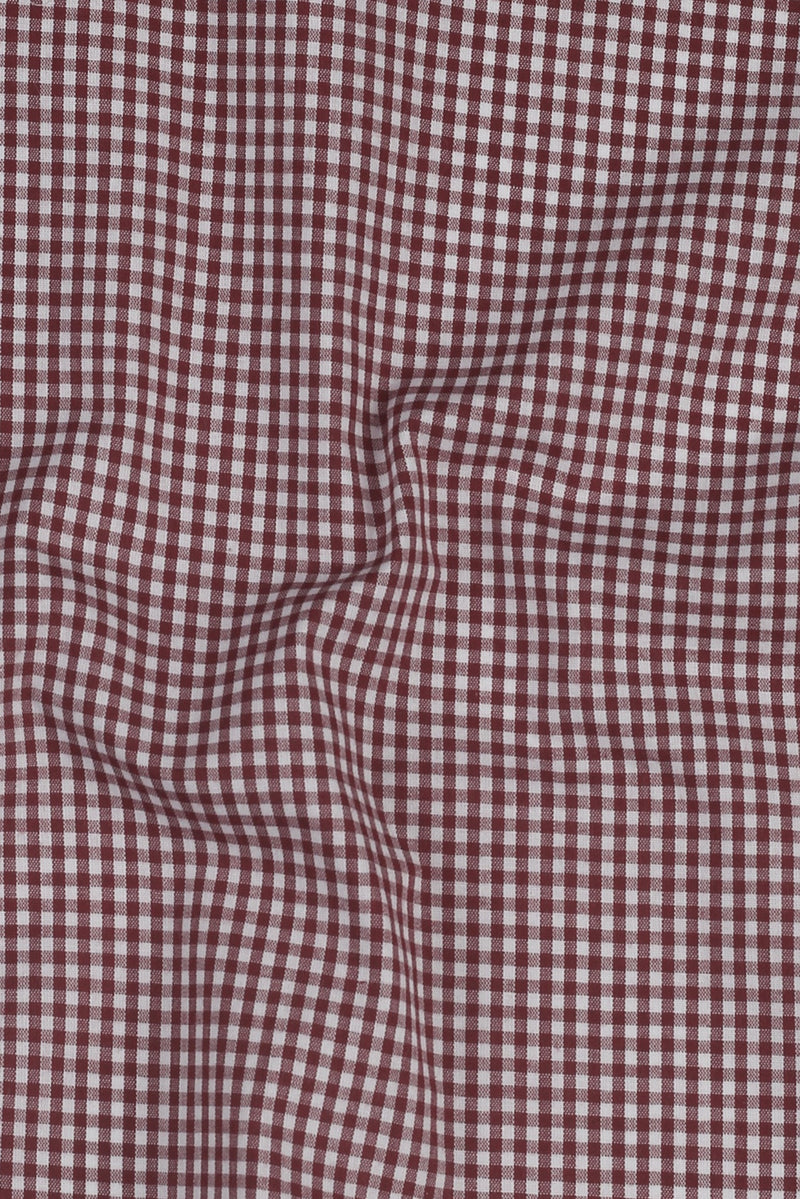 Dark Rusk Gingham Shirt