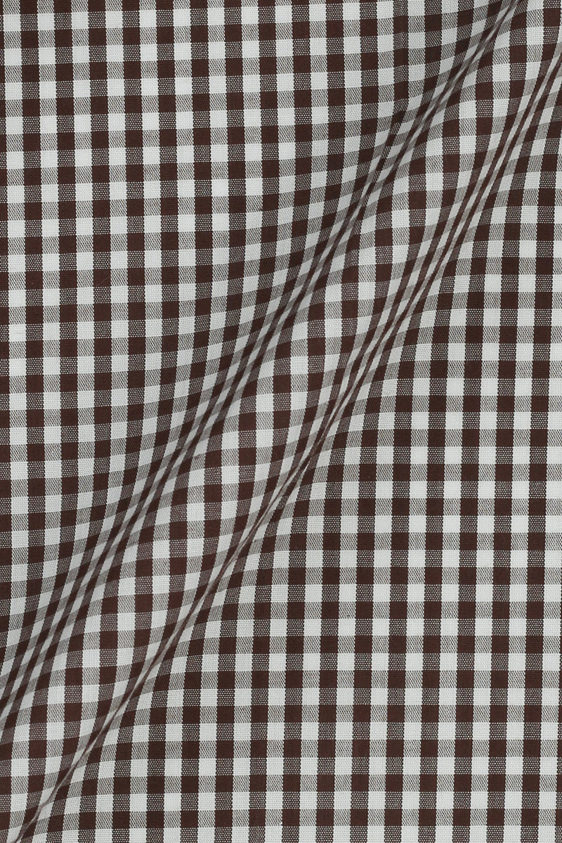 Mustard Brown Gingham