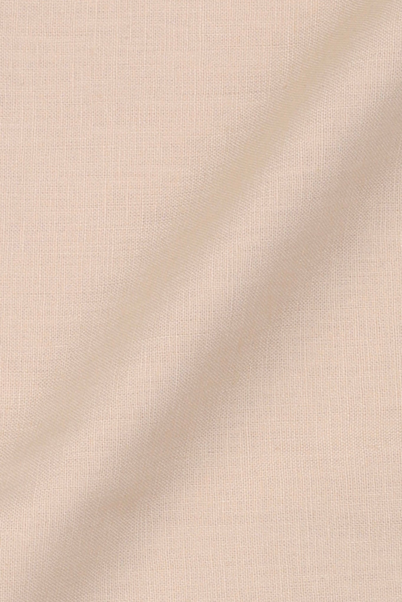 Soft Pastel Peach Irish Linen
