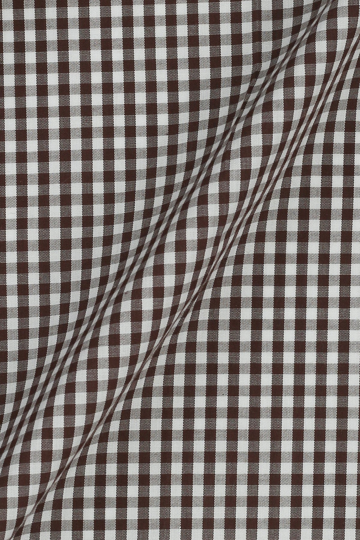 Mustard Brown Gingham Shirt