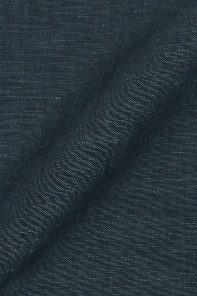 Steel Blue Linen Shirt