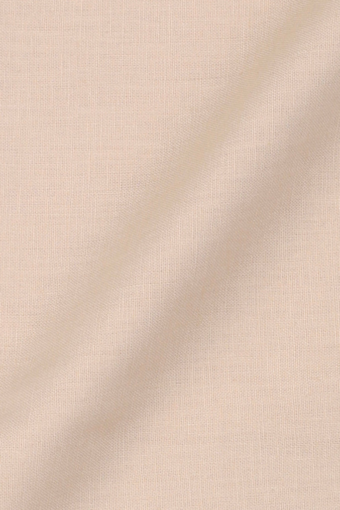 Soft Pastel Peach Irish Linen Shirt