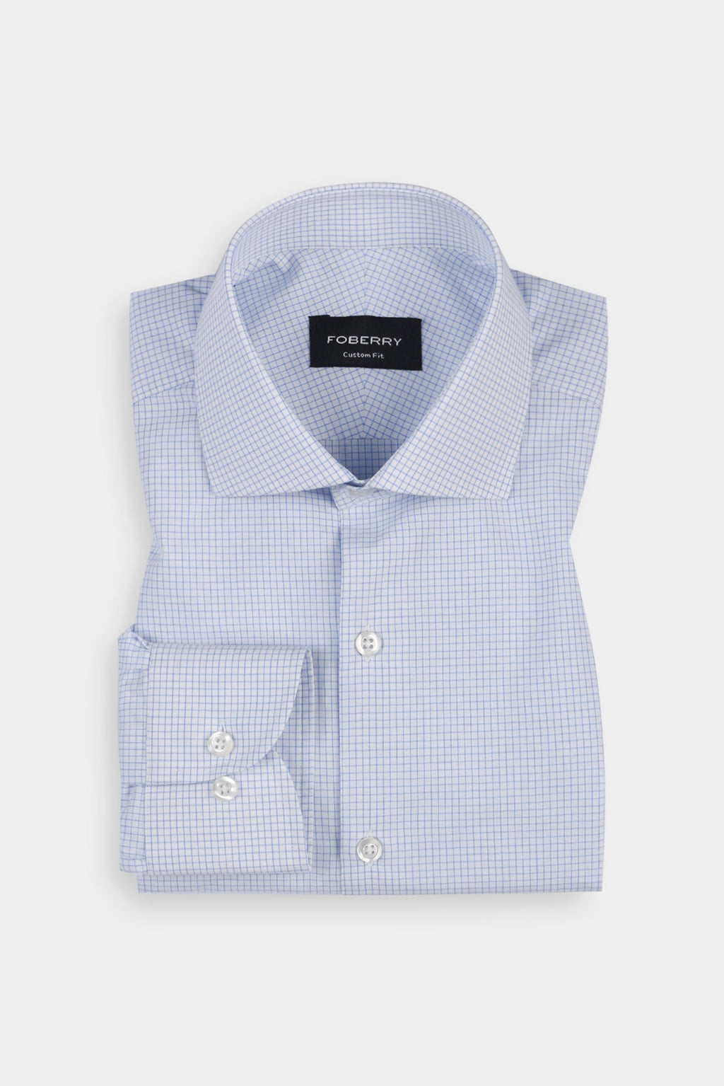 Sky Blue Graphed Shirt
