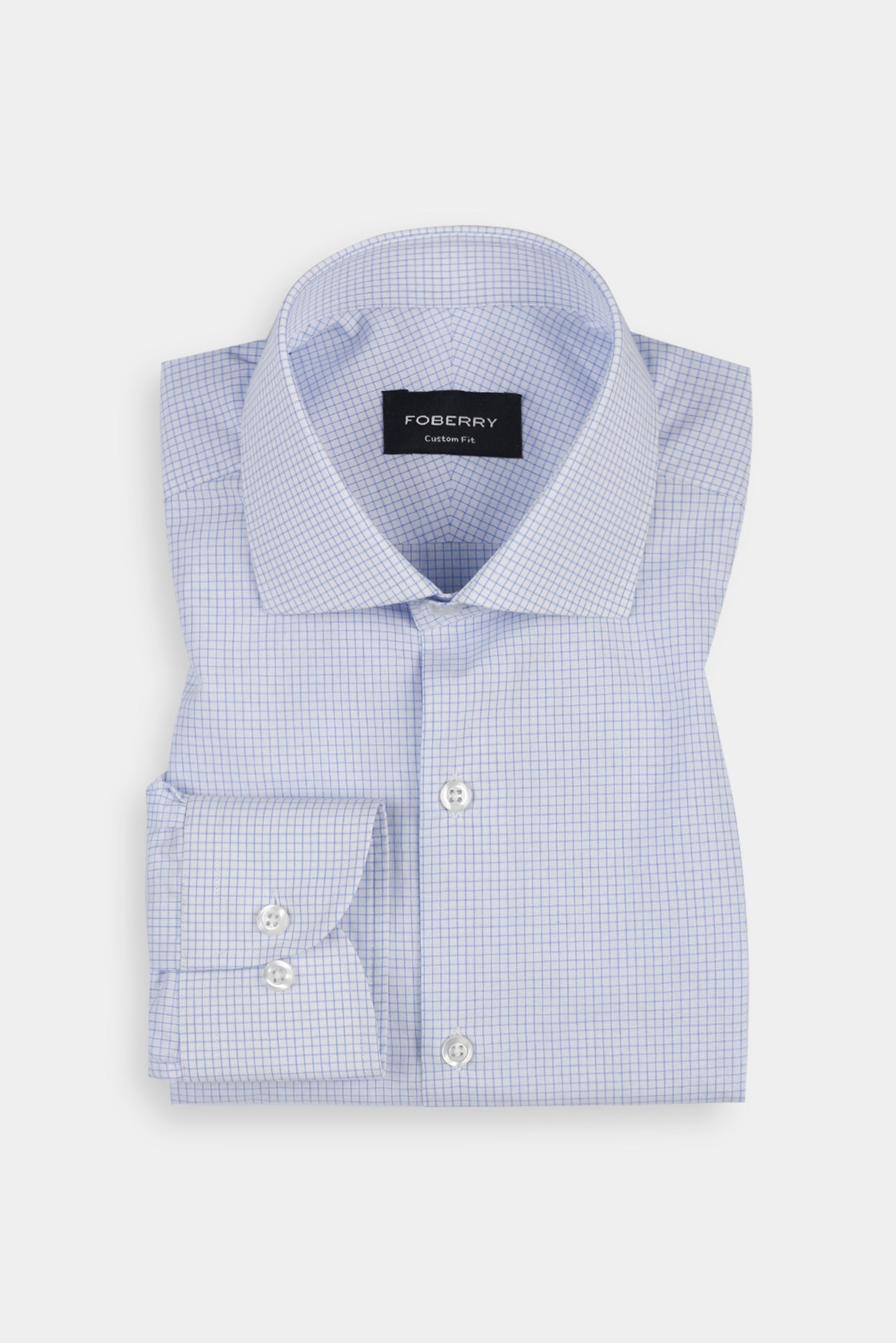 Sky Blue Graphed Shirt