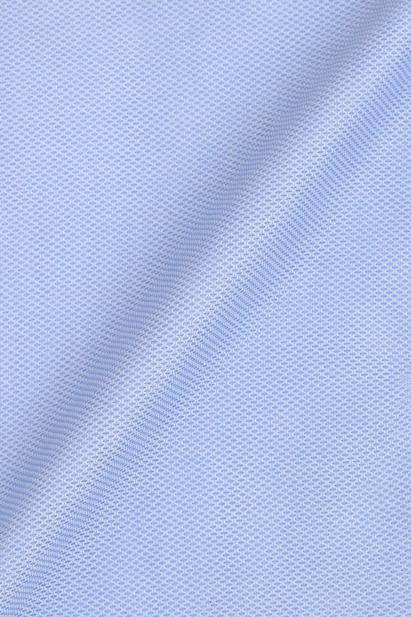 Crispy Sky Blue Leno weave Shirt