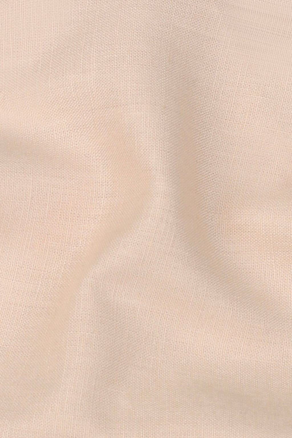 Soft Pastel Peach Irish Linen
