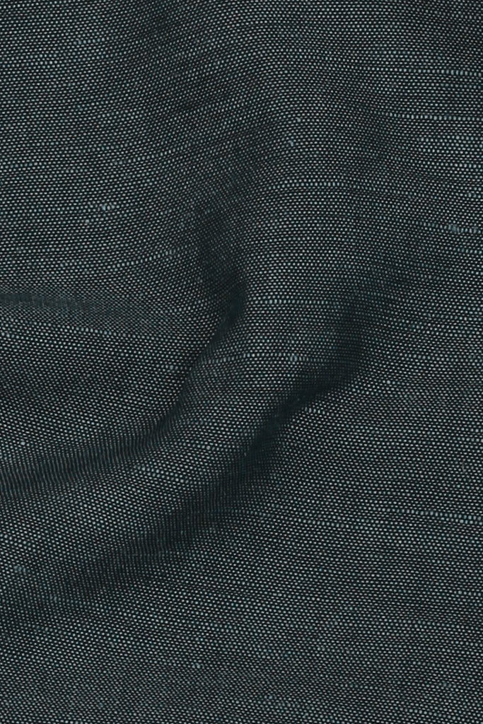 Steel Blue Linen Shirt