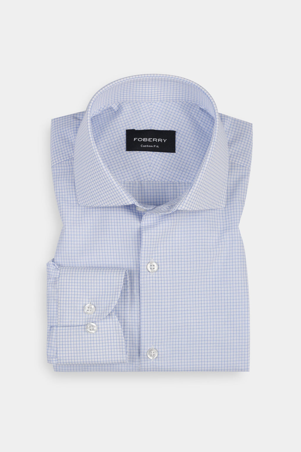 Sky Blue Graphed Shirt
