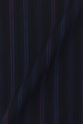 Black and Blue Parallel Striped