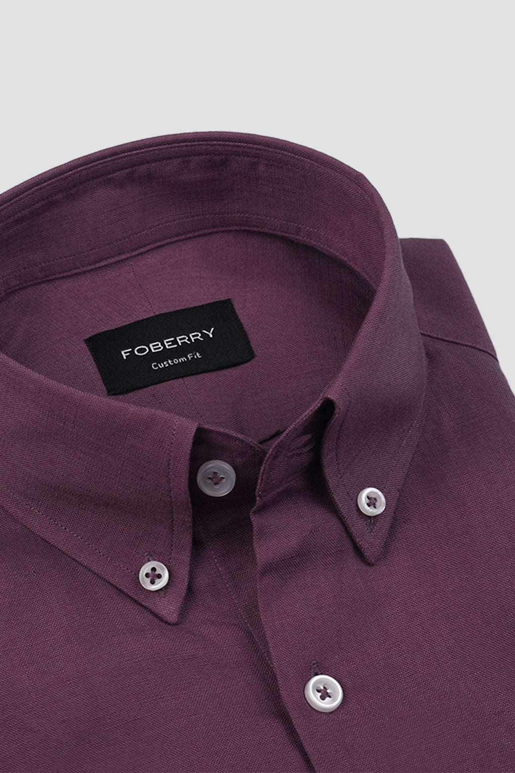 Purple EU Linen Shirt
