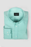 Aqua Green Oxford Shirt - Foberry USA