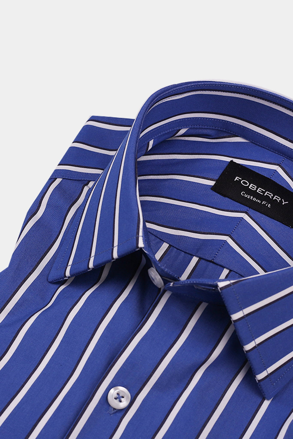 Egyptian Blue Striped Shirt