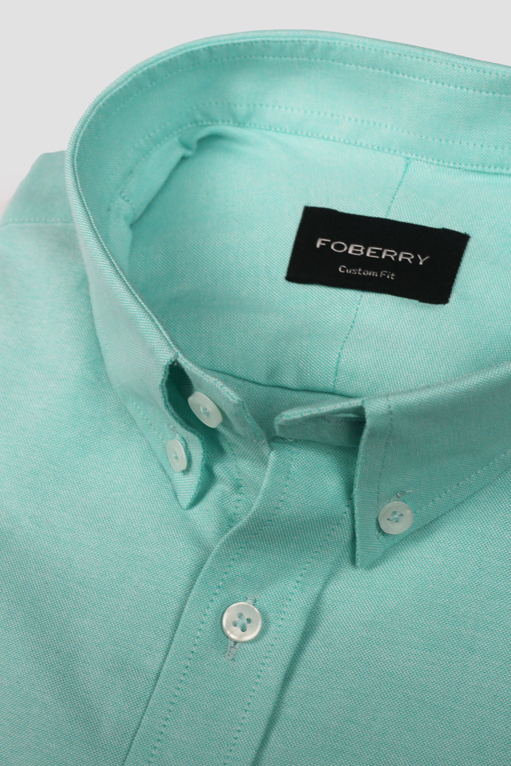 Aqua Green Oxford Shirt - Foberry USA