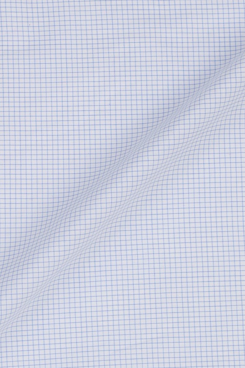 Sky Blue Graphed Shirt