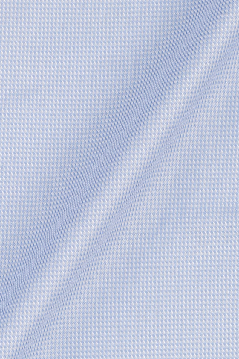 Soft Blue Structured