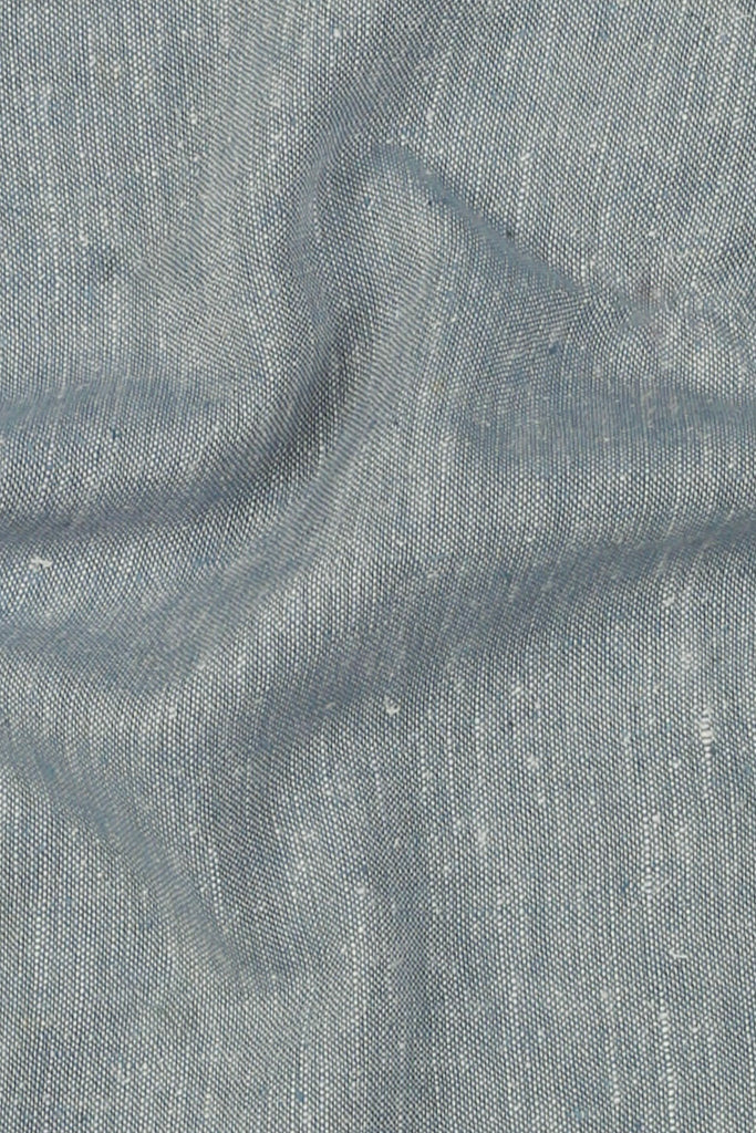 Carolina Blue Irish Linen Shirt
