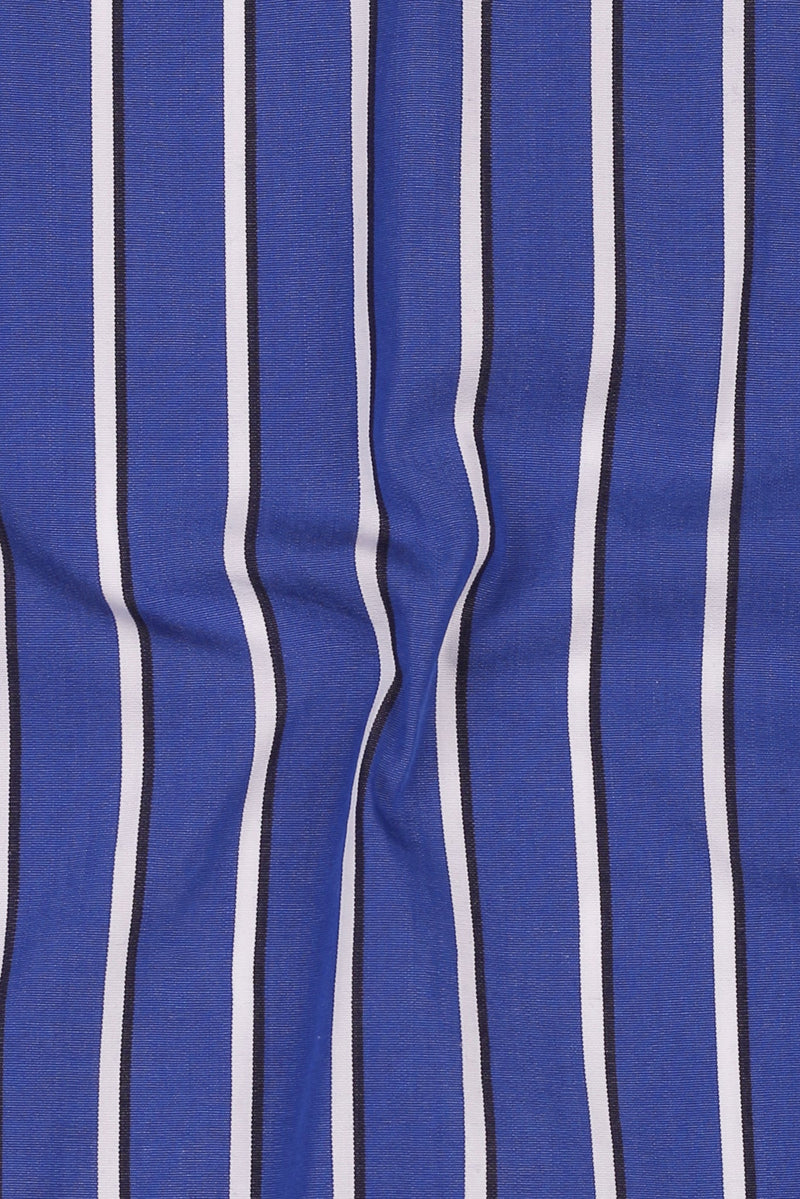Egyptian Blue Striped