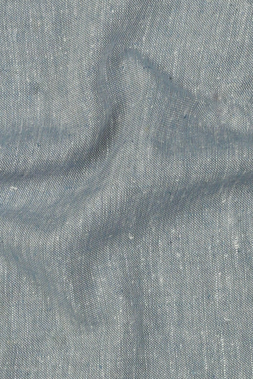 Carolina Blue Irish Linen