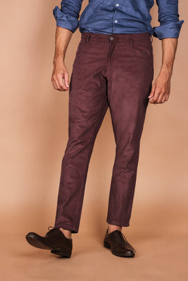 Mallbury Five Pocket Corduroy Trouser - Foberry USA