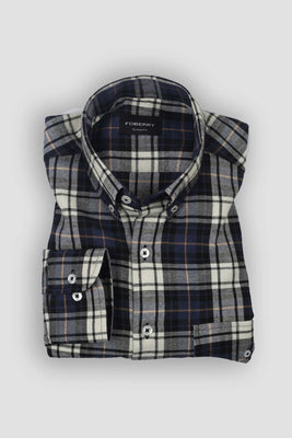 Astros Navy Tartan Winter Flannel Shirt