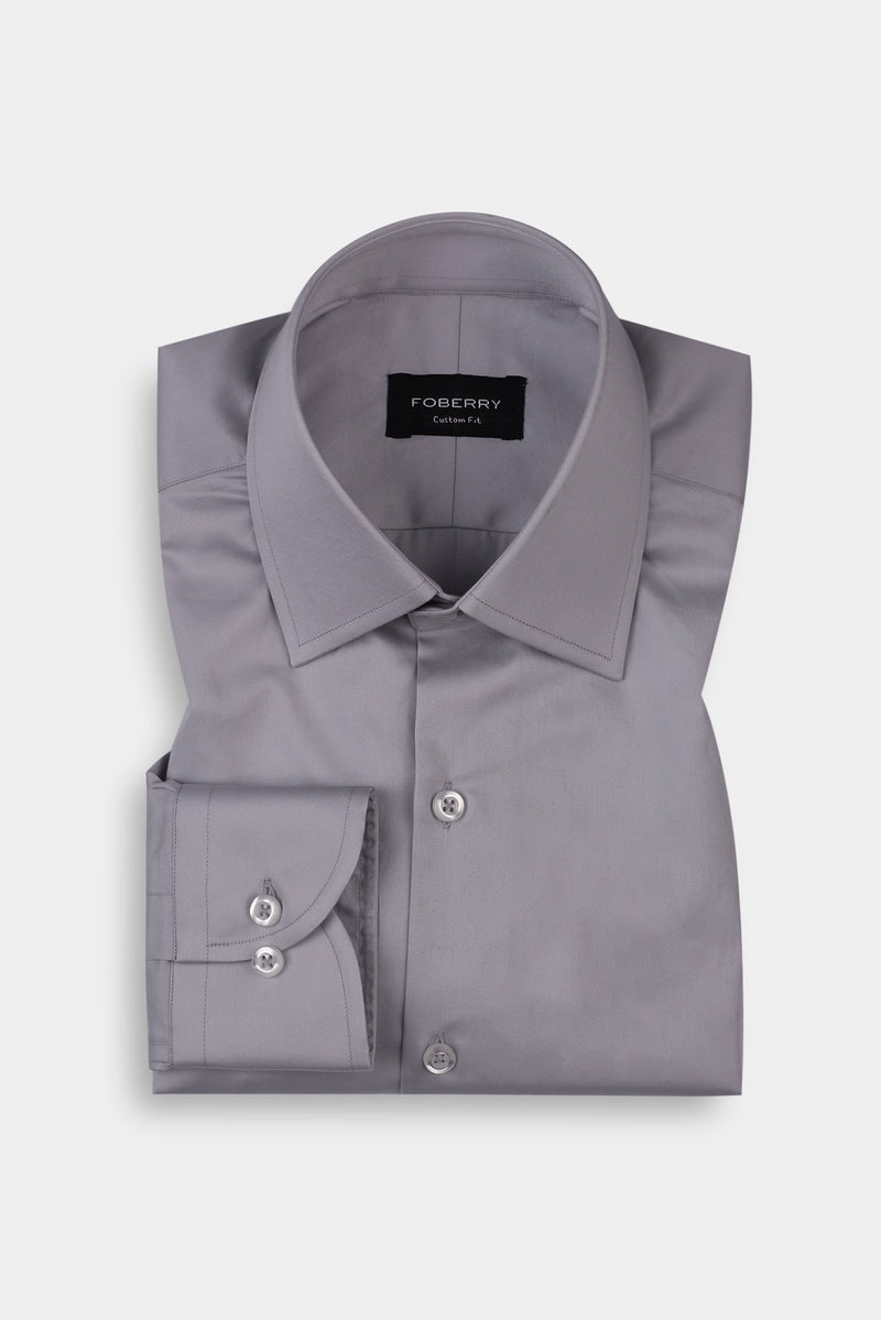 Pastel Mauve Egyptian Poplin Shirt