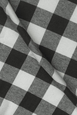 Slate Grey Bold Gingham Flannel - Foberry USA