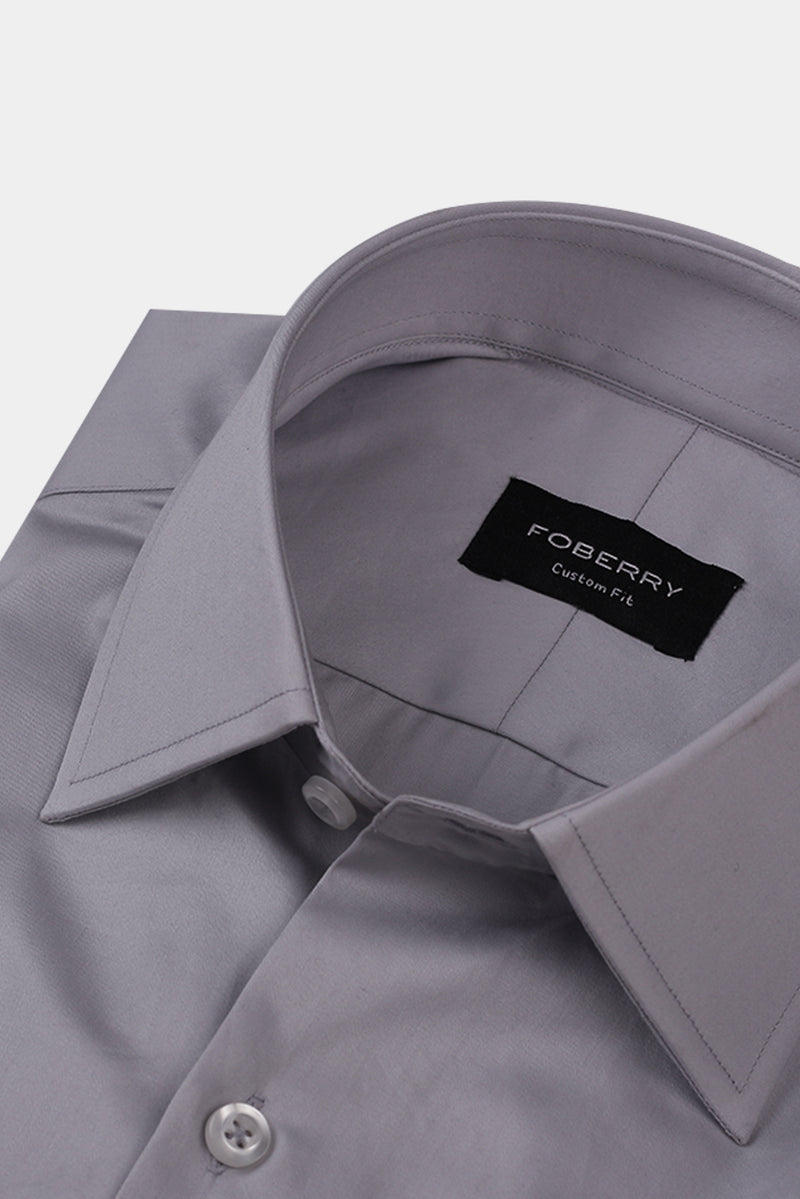 Pastel Mauve Egyptian Poplin Shirt