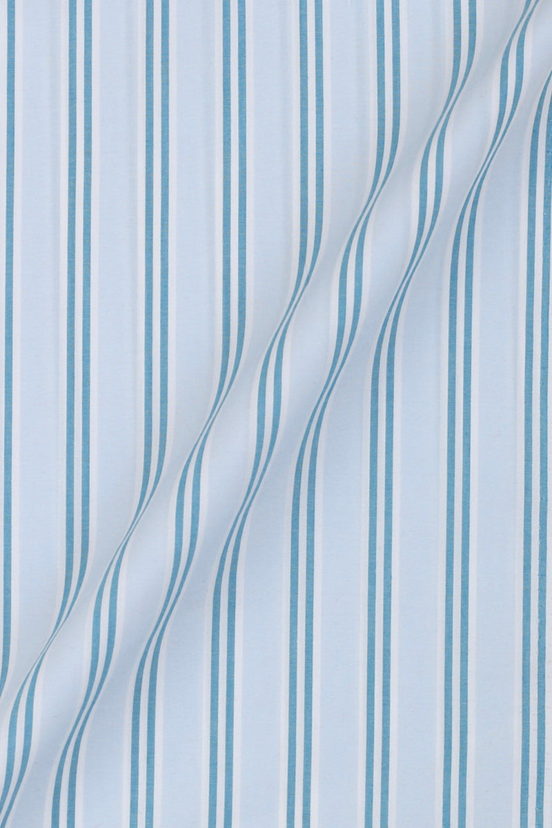 Soft Teal Green Dual Striped
