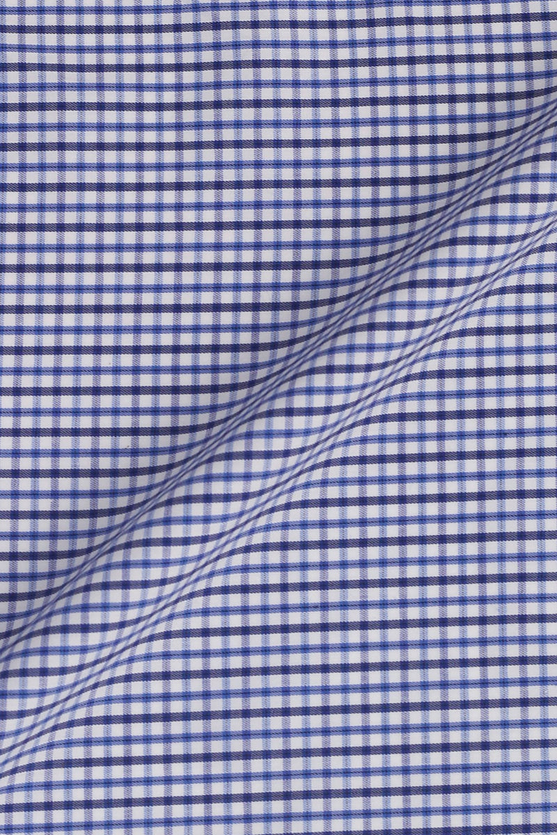Dual Blue Gingham Shirt