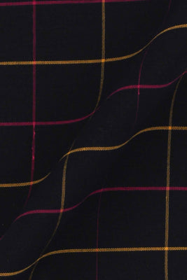 Magenta & Yellow Windowpane
