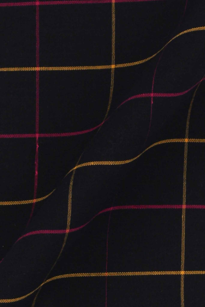 Magenta & Yellow Windowpane