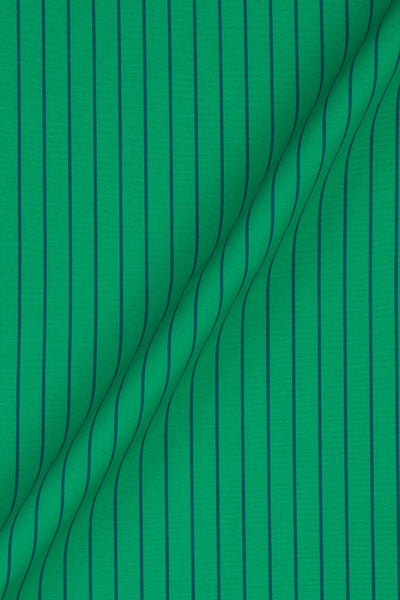 Blue Pinstripes On Green