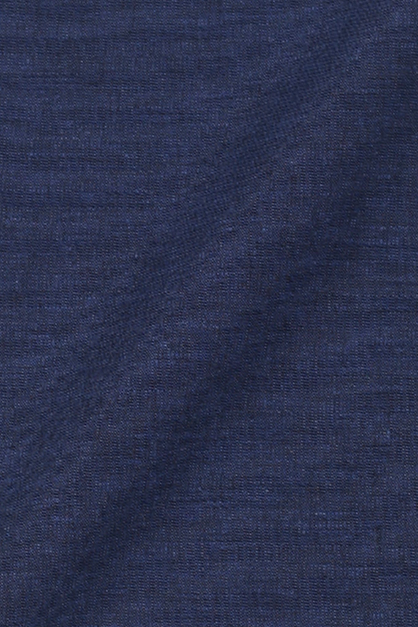 Soft Cobalt Blue Irish Linen Shirt