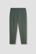 Olive Green Linen Trousers