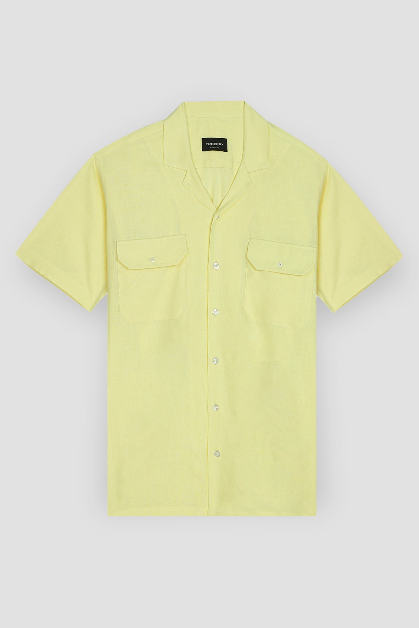 Soft Yellow Irish Linen safari