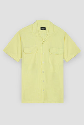 Soft Yellow Irish Linen safari