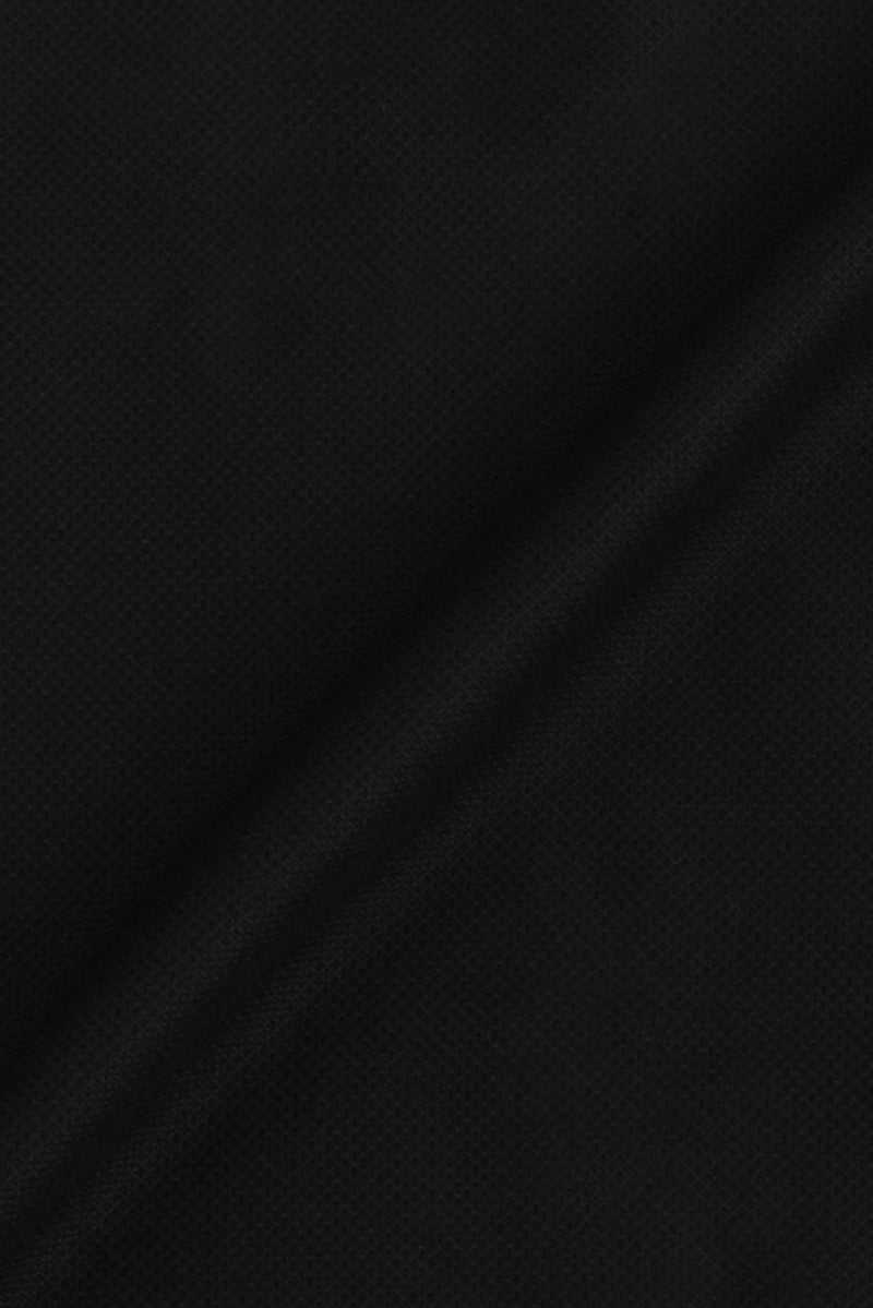 Black Self Structured Shirt