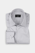 Platinum Grey Egyptian Poplin Shirt