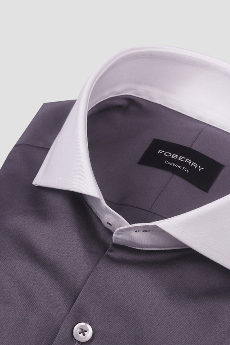 Light Mauve Egyptian Poplin Shirt