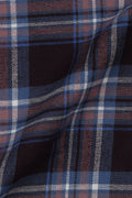 Brown & Blue Tartan Winter Flannel