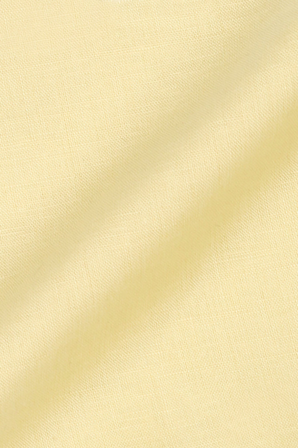 Pastel Yellow Cotton Linen Shirt